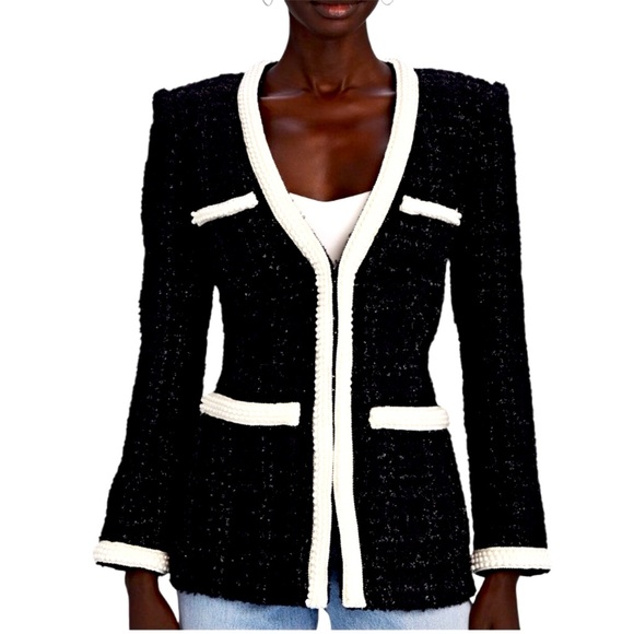Veronica Beard nwt pearl blazer size 0 - Picture 1 of 8